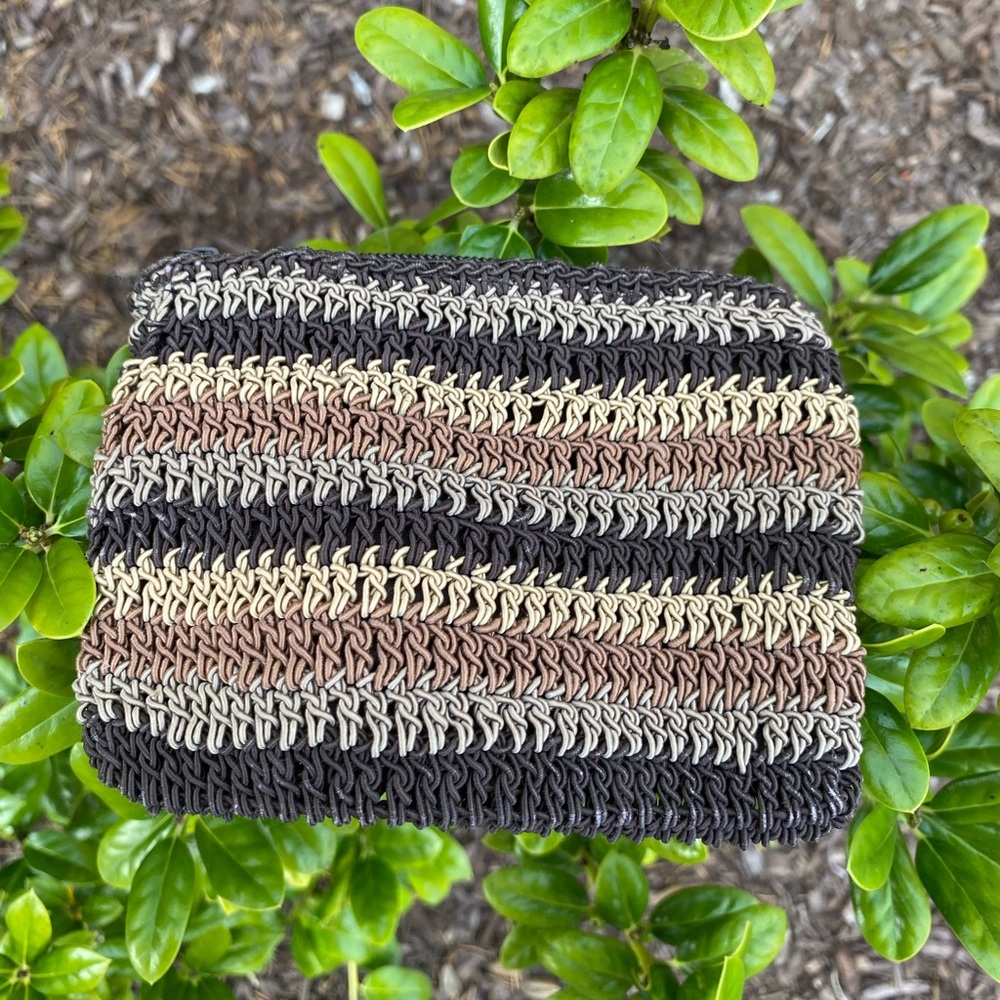 Small Cottagecore Y2K Earth Tone Goblincore Boho Coin Purse Bag - Picture 2 of 5